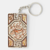Heraclea Fish Mosaic Sleutelhanger (achterkant)