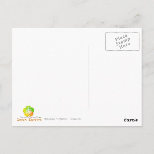 Heraclea Fortress Briefkaart (Achterkant)