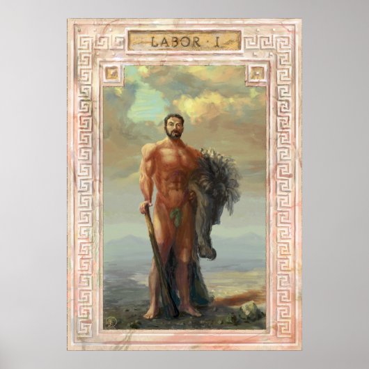 Heracles (Arbeid I) Poster (Voorkant)