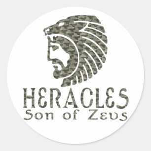 Heracles Ronde Sticker