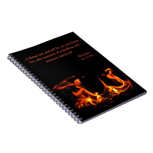 Heraclitus Carnet de feu éternel (Côté Droit)