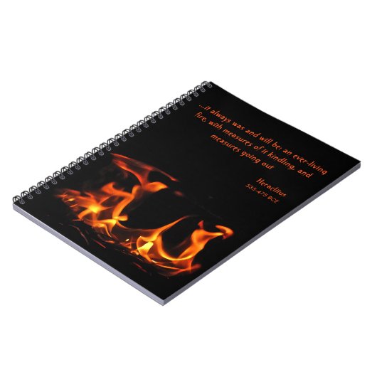 Heraclitus Carnet de feu éternel (Côté gauche)