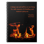 Heraclitus Carnet de feu éternel (Devant)