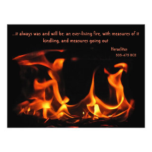 Heraclitus Everduring Fire Photo Imprimer