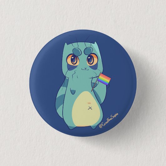 HERALD Gay Pride Button (Voorkant)