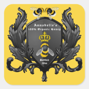 Herald Honey Étiquette Personnaliser