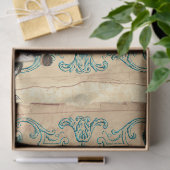 Herald White Rabbit Alice in Wonderland Decoupage Tissuepapier (Geschenk)