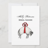 Heraldic Banded Fleece Ram Sheep Crest Embleem Kaart (Voorkant)