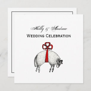 Heraldic Banded Fleece Ram Sheep Crest Embleem Kaart