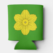 Heraldic Daffodil Blikjeskoeler (Achterkant)