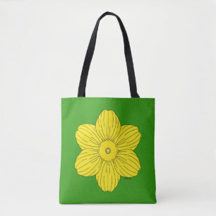 Heraldic Daffodil Tote Bag