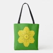 Heraldic Daffodil Tote Bag (Achterkant)