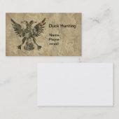 Heraldic Duck Visitekaartje (Voorkant / Achterkant)