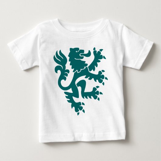 Heraldic Lion 01 - Moss Green (Voorkant)