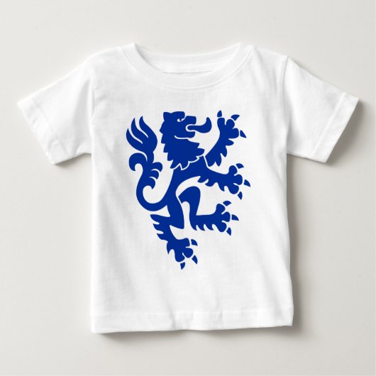 Heraldic Lion 01 - Navy Blue (Voorkant)