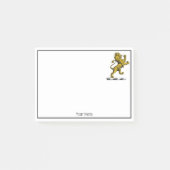 Heraldic Lion Standing Crest Emblem C Post-it® Notes (Voorkant)