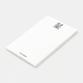 Heraldic Roos & Thistle Coat of Arms Crest Emblem Post-it® Notes (Schuin)
