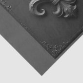 Heraldiek: Fleur-de-lis. Lily bloem. Tissuepapier (Detail)