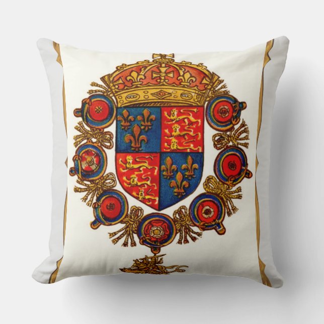 Heraldique avec oreiller à la couronne (Recto)
