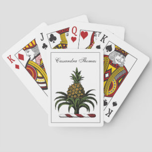 Heraldische Ananas Wapen Schild Embleem CFRM Pokerkaarten