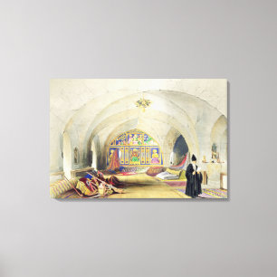 Heraldische Design uit de "kunst en industrie" pub Canvas Afdruk
