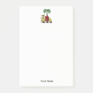 Heraldische Kameel Palmboom Kleur Wapen Post-it® Notes
