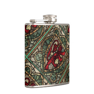 "Heraldische leeuw" Heupfles