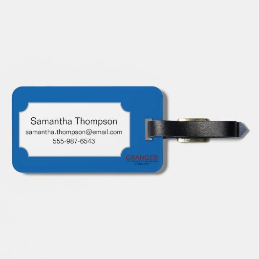 Heraldry Bagagelabel (Achterkant horizontaal)