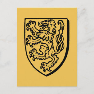 Heraldry: Lion Briefkaart