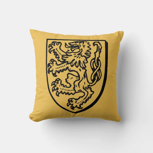 Heraldry: Lion Kussen (Voorkant)