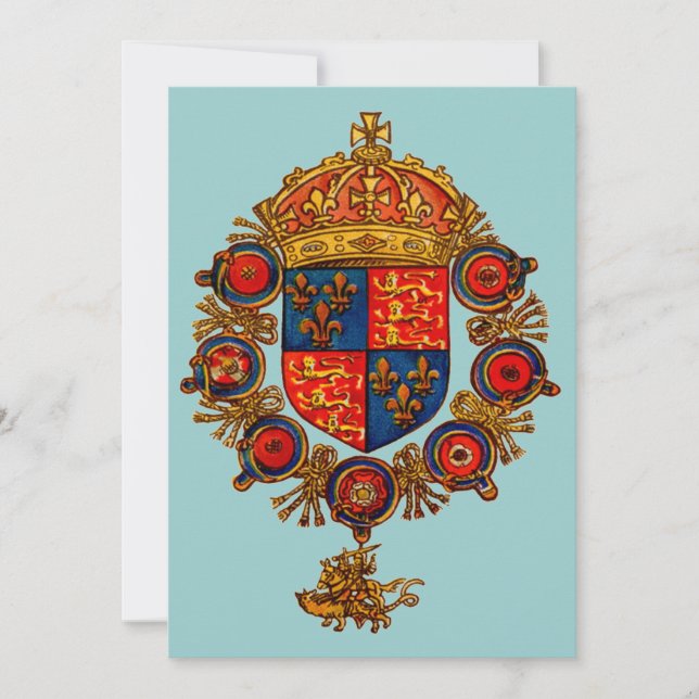 Heraldry met kroon (Voorkant)