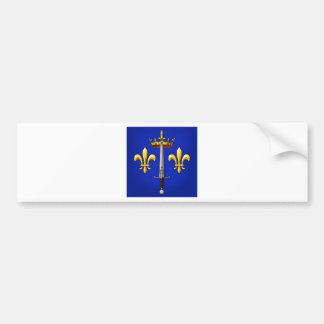 Heraldry van Joan of Arc Jeanne d'Arc Bumpersticker