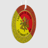 Hératige de la famille Trinacria sicilienne (devant)