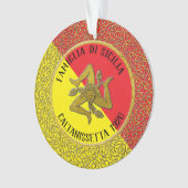 Hératige de la famille Trinacria sicilienne (devant)