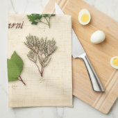 Herb Bouquet Kitchen Towel Theedoek (Quarter Fold)
