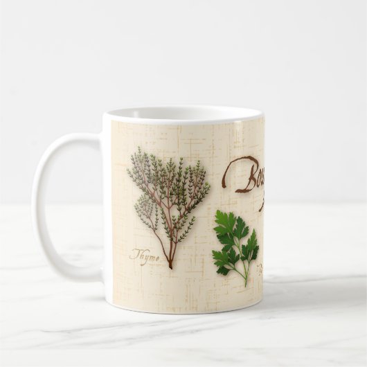 Herb Bouquet Mug (Gauche)