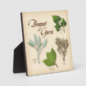 Herb Bouquet Plaque (Recto)