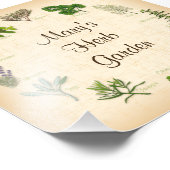 Herb Garden Foto afdrukken Foto Afdruk (Hoek)