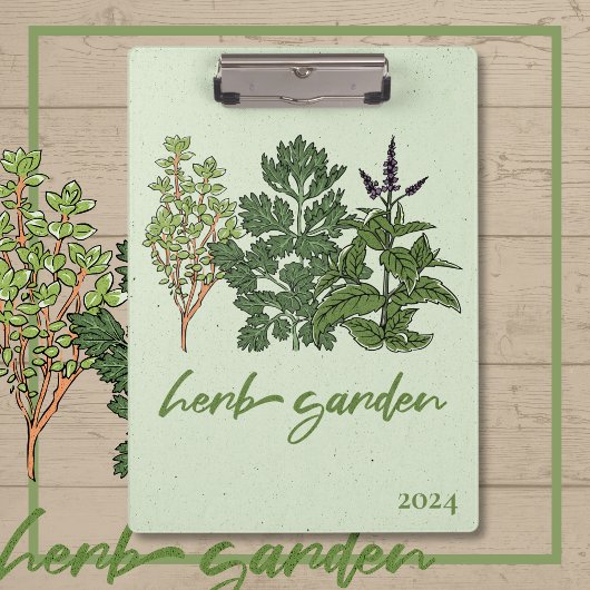 Herb Garden Klembord