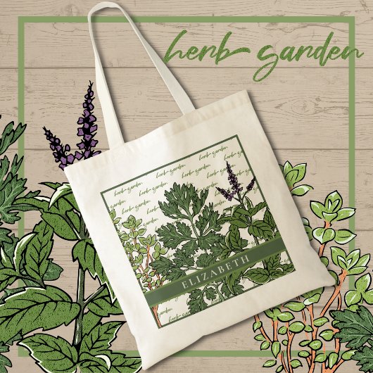 Herb Garden Tote Bag