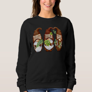 Herb Gnome Chives Basil Parsley Cooking Gnomes Gar Trui