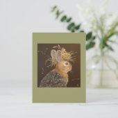 Herb le Bun et Jula la carte postale cardinale pou (Debout devant)