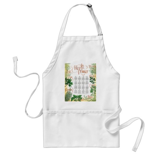 Herb Primer apron Standaard Schort (Voorkant)