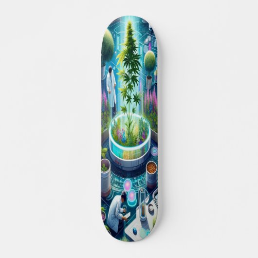"Herbal Biotech Grove Deck" Skateboard (Voorkant)