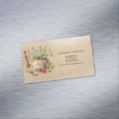 Herbal Logo Magnetisch Visitekaartje (Voorbeeld)