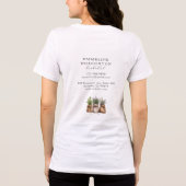 Herbal Planten Herbalist Tri-Blend Shirt (Achterkant)