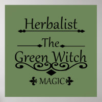 herbalist de groene heks magie