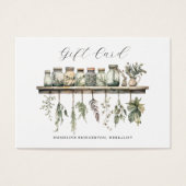 Herbalist Gift Certificate (Devant)
