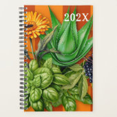 Herbalist Herb Images Custom Planner (Devant)