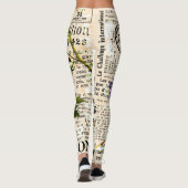 Herbarium-Leggings Leggings (Achterkant)